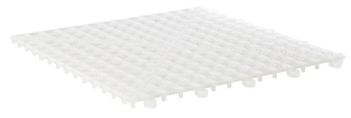 Abtropfmatte 33 x 33 cm Polypropylen, transparent spülmaschinengeeignet