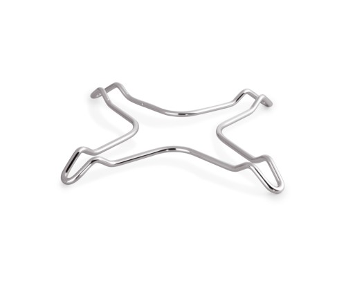 Reduzierstern. verchromt - für Gasherde geeignet. Maße: 25 x 25 cm.