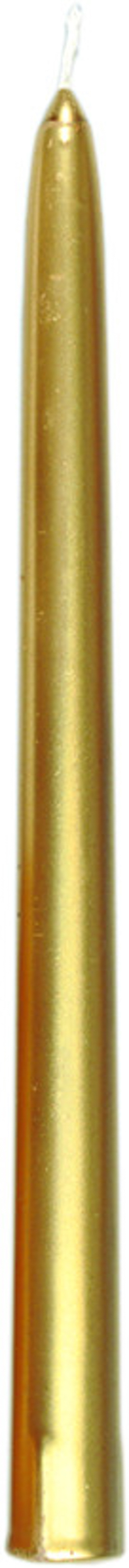 DUNI Spitzkerzen 260x22mm Gold 10 Stück