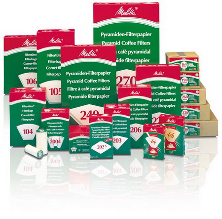 Melitta Filterpapier - Größe PA 106 G - Inhalt 100 Stück