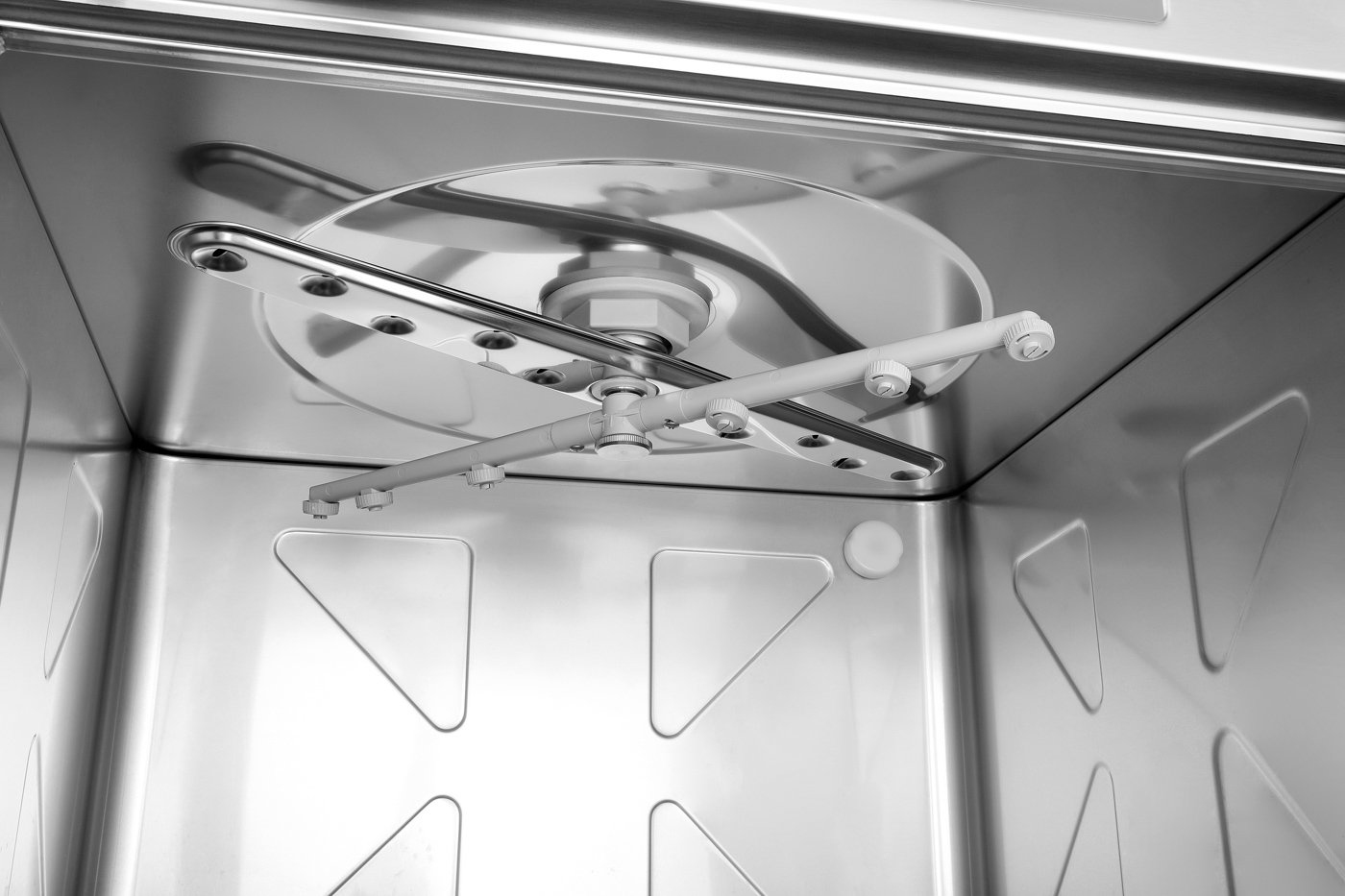 Bartscher Spülmaschine Deltamat TF527 R | Eigenschaften: Engmaschiges Edelstahlsieb ,Softstart-Waschpumpe | Maße: 60 x 64 x 850 cm.