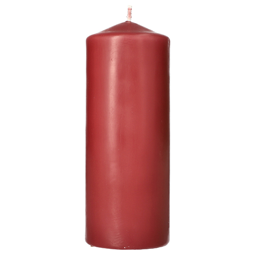 PAPSTAR Stumpenkerze Ø 69 mm, 180 mm rost