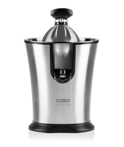 CASO CP 300 Kraftvolle elektrische Design-Zitruspresse mit Edelstahlgehäuse