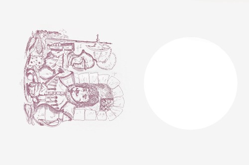 DUNI Dunicel-Lätzchen 40x60cm Speisender Ritter 500 Stück