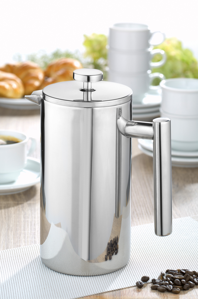 Kaffeebereiter OXFORD, von caterado, Edelstahl