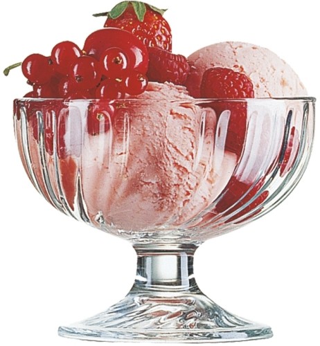 Eisschale COUPE SORBET transparent Inhalt 38 cl Höhe 117 mm - Durchmesser 94 mm