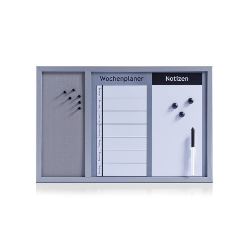 Zeller Kombitafel 3-in1, alugrau