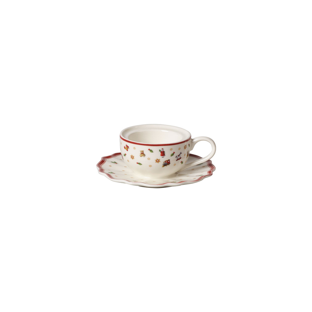 Villeroy und Boch Teelichthalter Kaffeetasse - Maße: 9,8 x 9,8 x 4 cm / Ser.: Toy's Delight Decoration