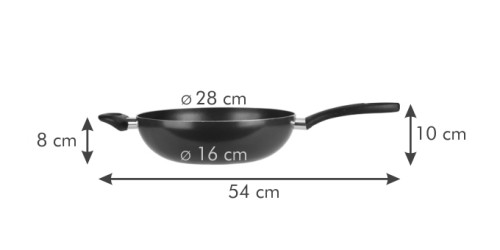 Wok PRESTO, ø28 cm