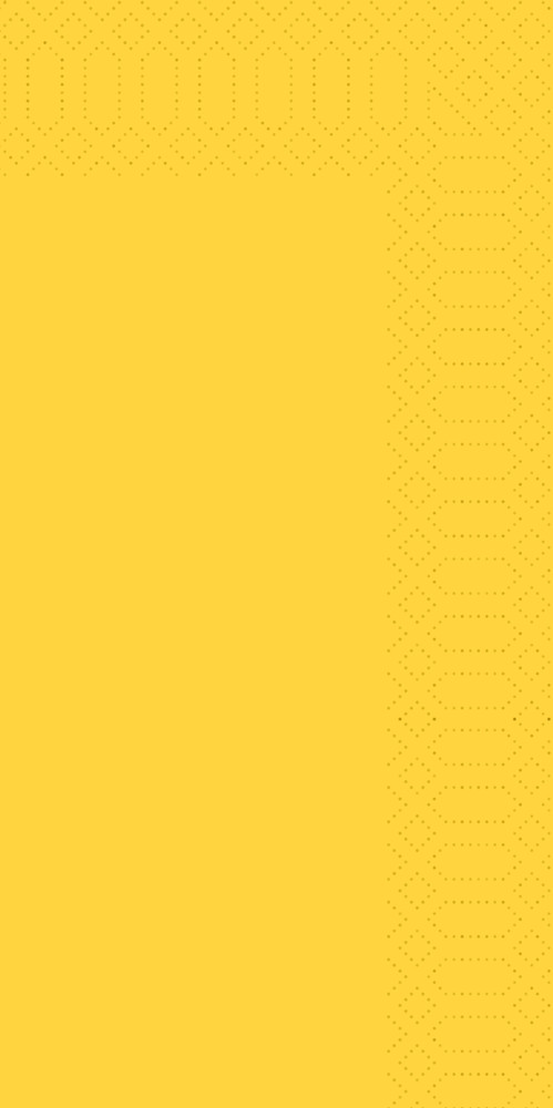 DUNI Zelltuch-Servietten, gelb, 250 Stück Packung. 33x33 cm, 3lagig, 1/8 Falz