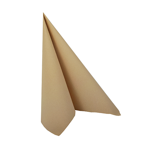 20 Servietten "ROYAL Collection" 1/4-Falz 25 cm x 25 cm sand von PAPSTAR