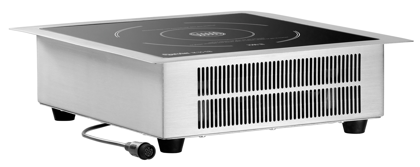 Bartscher Einbau-Induktionskocher IK 35-EB |Anzahl Temperaturstufen: 10 | Maße: 37 x 39 x 11,8cm. Gewicht: 6,5 kg