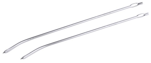 Dressiernadel aus Edelstahl 18/10, matt poliert, zum Zunähen von gefülltem Braten Länge: 20 cm, Drahtdurchmesser: 3 mm