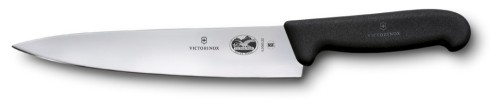 Victorinox Tranchiermesser, Fibrox, schwarz, 22 cm
