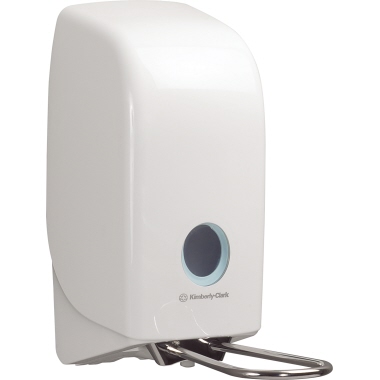 AQUARIUS* Seifenspender 23,7 x 24,7 x 11,5 cm (B x H x T) Kunststoff weiß