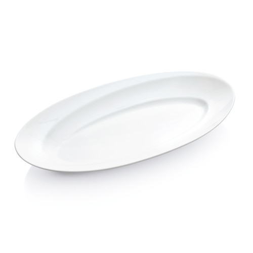 Platte, Material: Porzellan. Maße: Länge: 570 mm, Breite: 310 mm