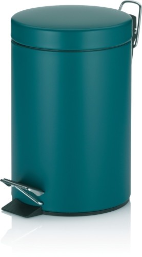 KELA Kosmetikeimer Teal Metall petrol 26,0cm 17,0cmØ 3,0l