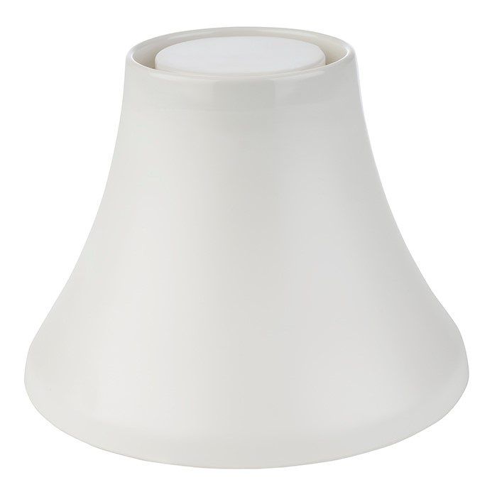 Ständer -FRIDA- Ø 16,5 cm, H: 12 cm Melamin, weiß mit Antirutsch-Ring FRIDA LOCK System spülmaschinengeeignet stapelbar nicht