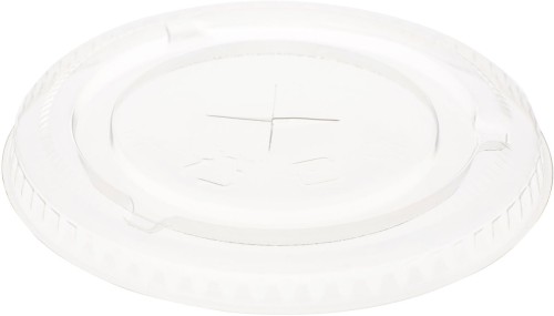 Duni Flacher Deckel mit Öffnung für 188001/188002 27/36 cl Transparent, 960 Stk/Krt (16 x 60 Stk)