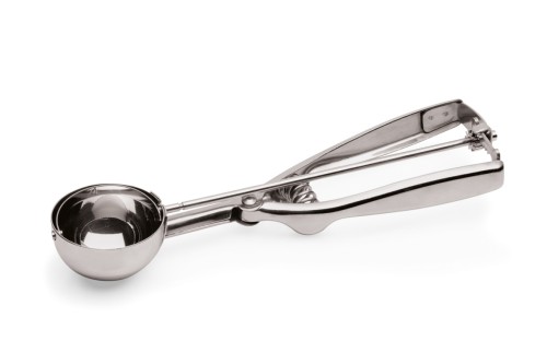 Portionierer. Chromnickelstahl. rund.