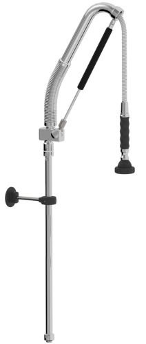 SARO Automatische Vorspülbrause Modell AUTO-DEF Made in Europe - Material: Verchromtes Messing + Edelstahl / Kunststoff - Inkl.