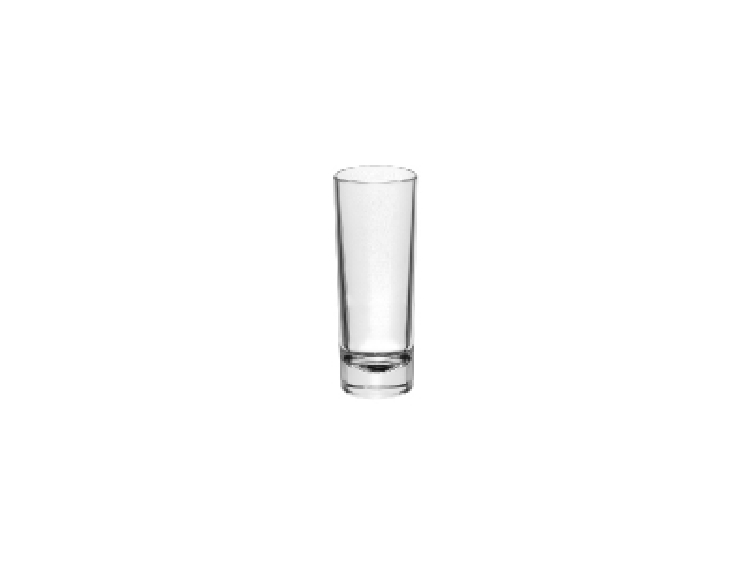 Roltex Schnapsglas Tao 6 cl aus unzerbrechlichem, glasklarem Kunststoff, BPA-freie Materialien