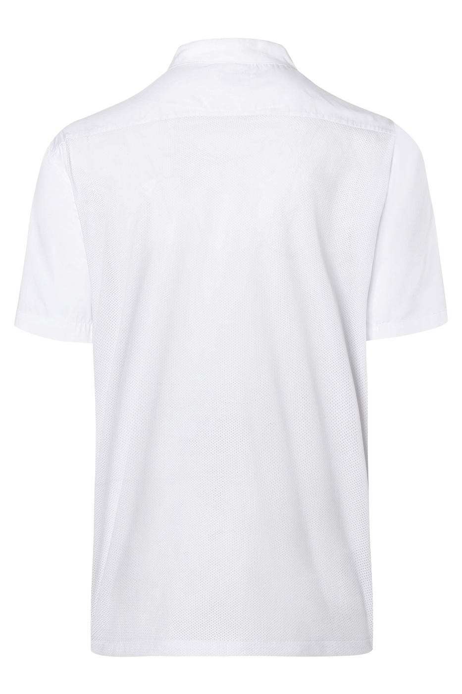 Kurzarm Überwurf-Kochhemd Basic - Größe: M