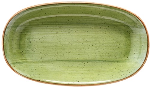 Aura Therapy Gourmet Platte oval 24x14cm * - Bonna Premium Porcelain