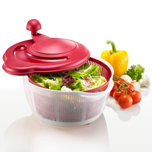 Westmark Salatschleuder »Fortuna«, 5 l, rutschfest, rot