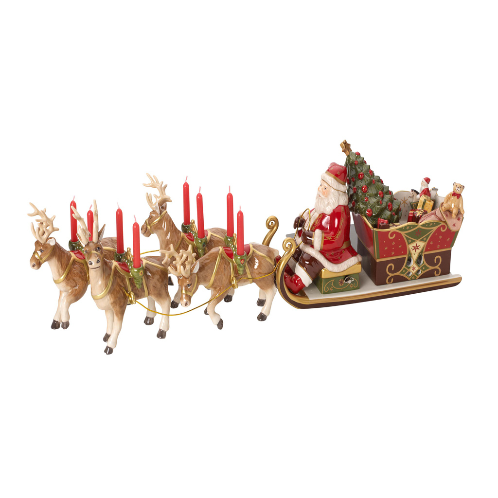 Villeroy und Boch Santa's Schlittenfahrt - Maße: 70 x 2,2 x 21,5 cm / Ser.: Christmas Toys Memory