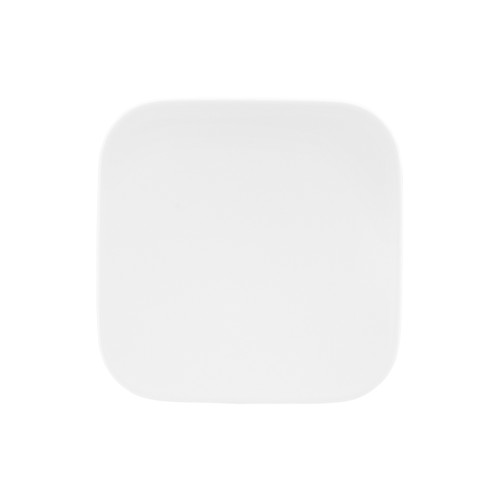 Seltmann Coupteller flach eckig 16,5x16,5cm M5383, eckig, Form: Coup Fine Dining, weiss, hohe Kantenschlagfestigkeit, Made in Germany