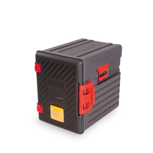 GN Thermotransportbehälter. mit fester Fronttür. Polypropylen/Innen Polyurethan. passend