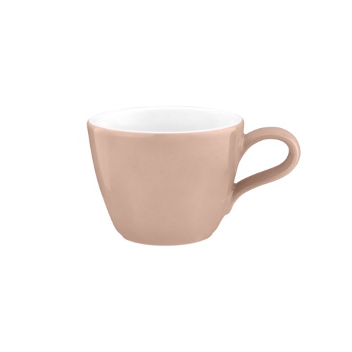 Seltmann Obere zur Moccatasse 0,08 l M5389, rund, Form: Coup Fine Dining, Dekor: 57270 altrosa, hohe Kantenschlagfestigkeit, Made in Germany