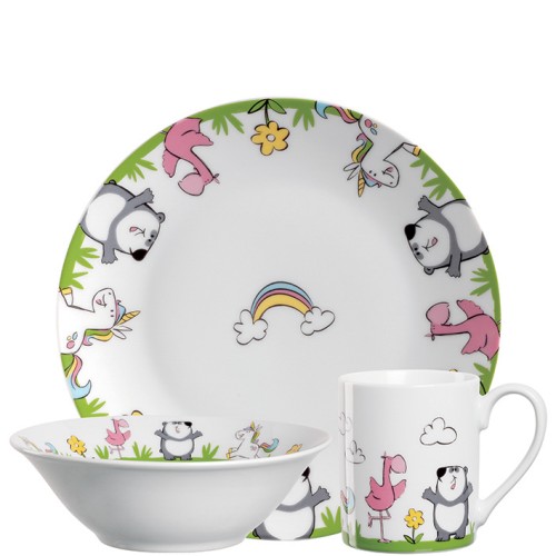 GK/3tlg.Kindergeschirr Ei/Pa/F - Leonardo