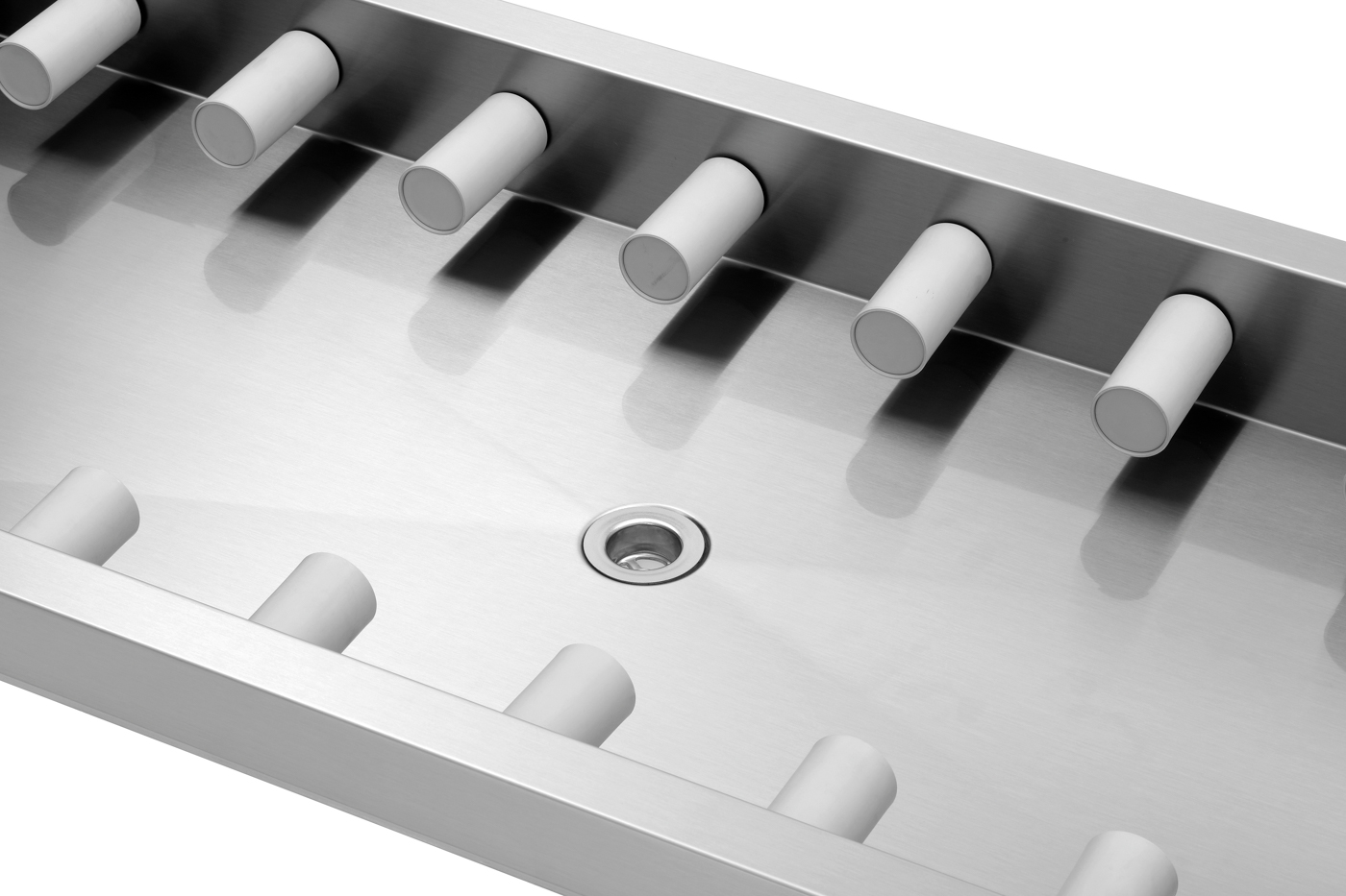 Bartscher Ablauftisch KTS5000 | Eigenschaften: -| Maße: 160 x 64,5 x 90,0 cm. Gewicht: 26,3 kg