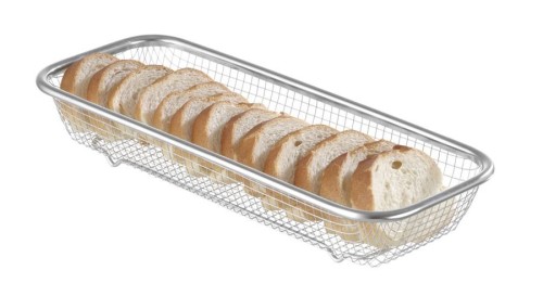 Servierkorb Chrom, 310x125x55 mm