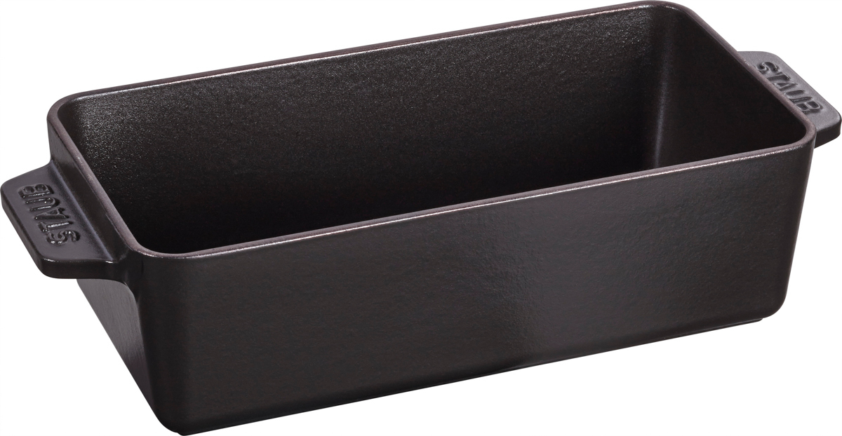 Backform 23 x 11,5 cm , schwarz, Schwarz, Gusseisen, Serie: Specialities. Marke: Staub