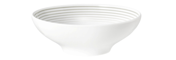 Seltmann Dessertschale 13 cm, Form: Blues, Dekor: 57718 Perlgrau