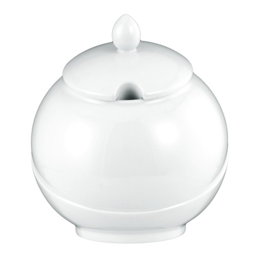 Seltmann Bowl komplett 5120 1,5 l, Form: Buffet-Gourmet, Dekor: 57124 grau