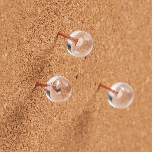 Push-Pins-Set "Ball", 25-tlg.. Breite: 9,4 mm. Höhe: 19,7 mm