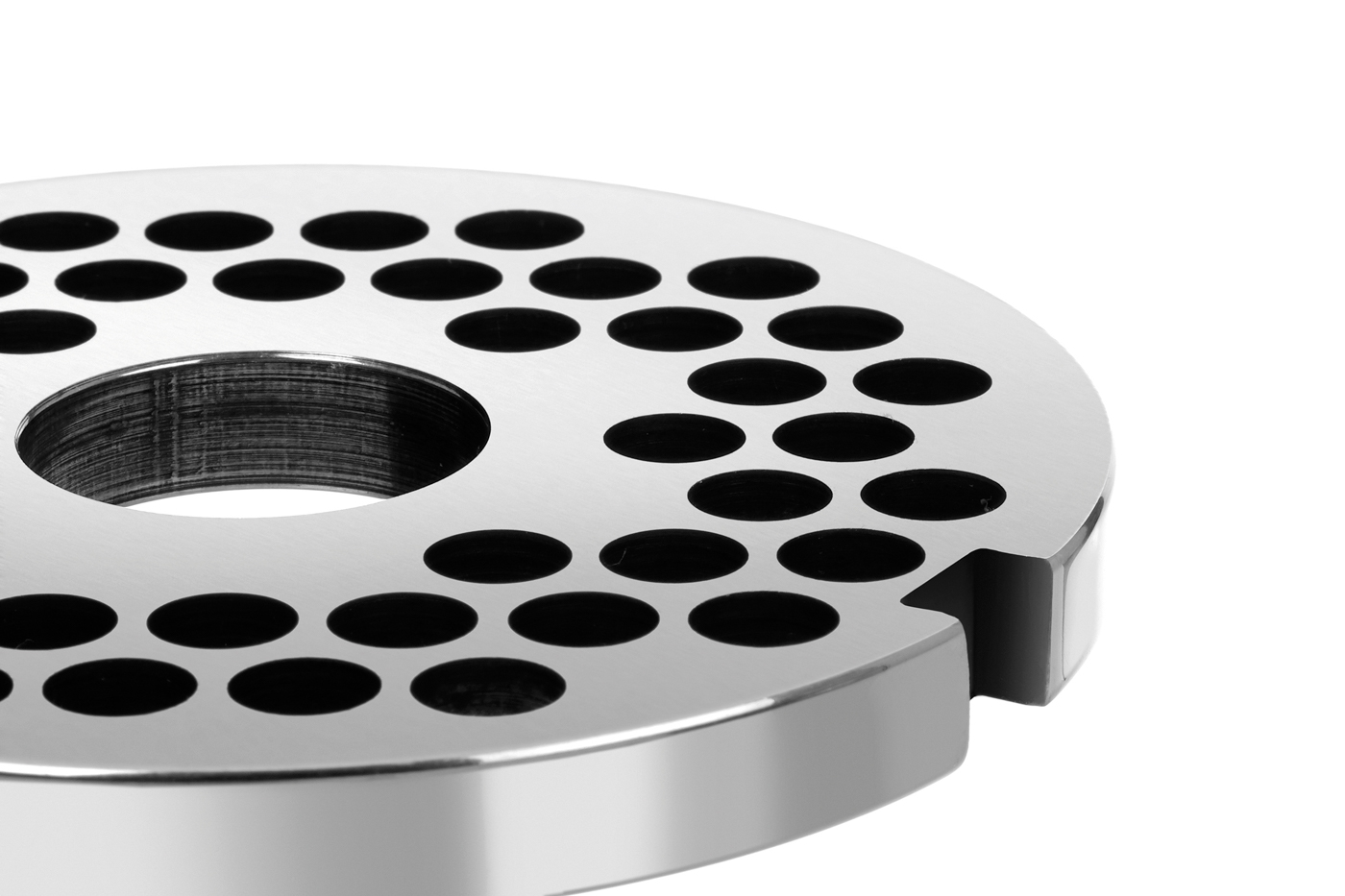 Bartscher Lochscheibe FW500US/8 | Eigenschaften:Lochung 8 mm | Maße: 9,7 x 9,7 x ,8 cm. Gewicht:0,3 kg