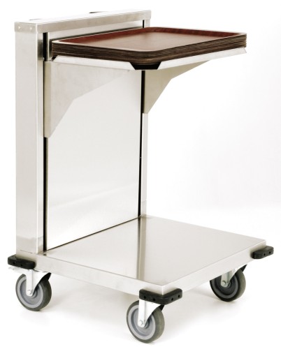 SARO Tablettspender 304er Edelstahl Modell TAB1 - Material: AISI304 - Tablettspender mit Federmechnismus für Tabletts 540 x 380 mm - Modell