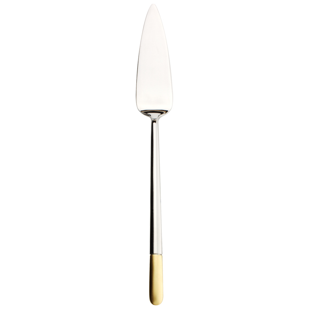Villeroy und Boch Fischmesser - Maße: 20,8 x 2,4 x 2,3 cm / Ser.: Ella partially gold plated