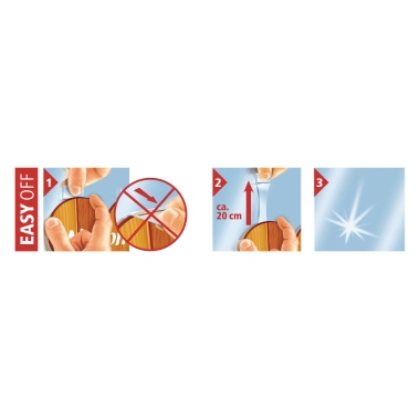 tesa® Haken Powerstrips® Bilder, Kalender 30 x 120 mm (B x L) 1kg inkl. 4 Powerstrips® Large weiß 2 St./Pack.,