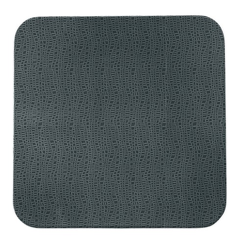 Seltmann Coupteller flach eckig 29x29 cm M5383, eckig, Form: Coup Fine Dining, Dekor: 57273 anthrazit, hohe Kantenschlagfestigkeit