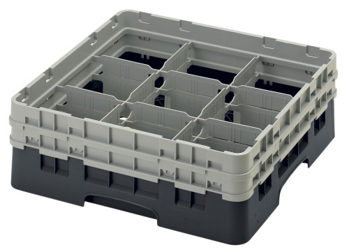 Camrack® mit 9 Fächern 13,3cm maximale Höhe von Cambro