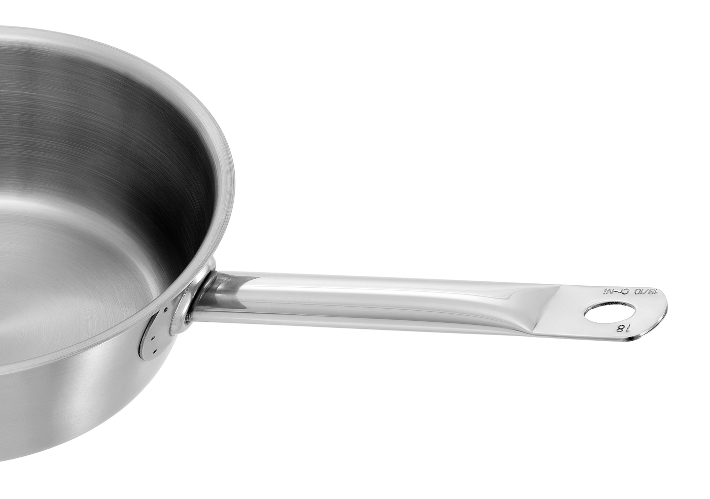 Bartscher Bratpfanne E180-D1 | Pfannen-Höhe: 65mm | Maße: 20 x 35 x 11,0 cm. Gewicht: 0,95 kg