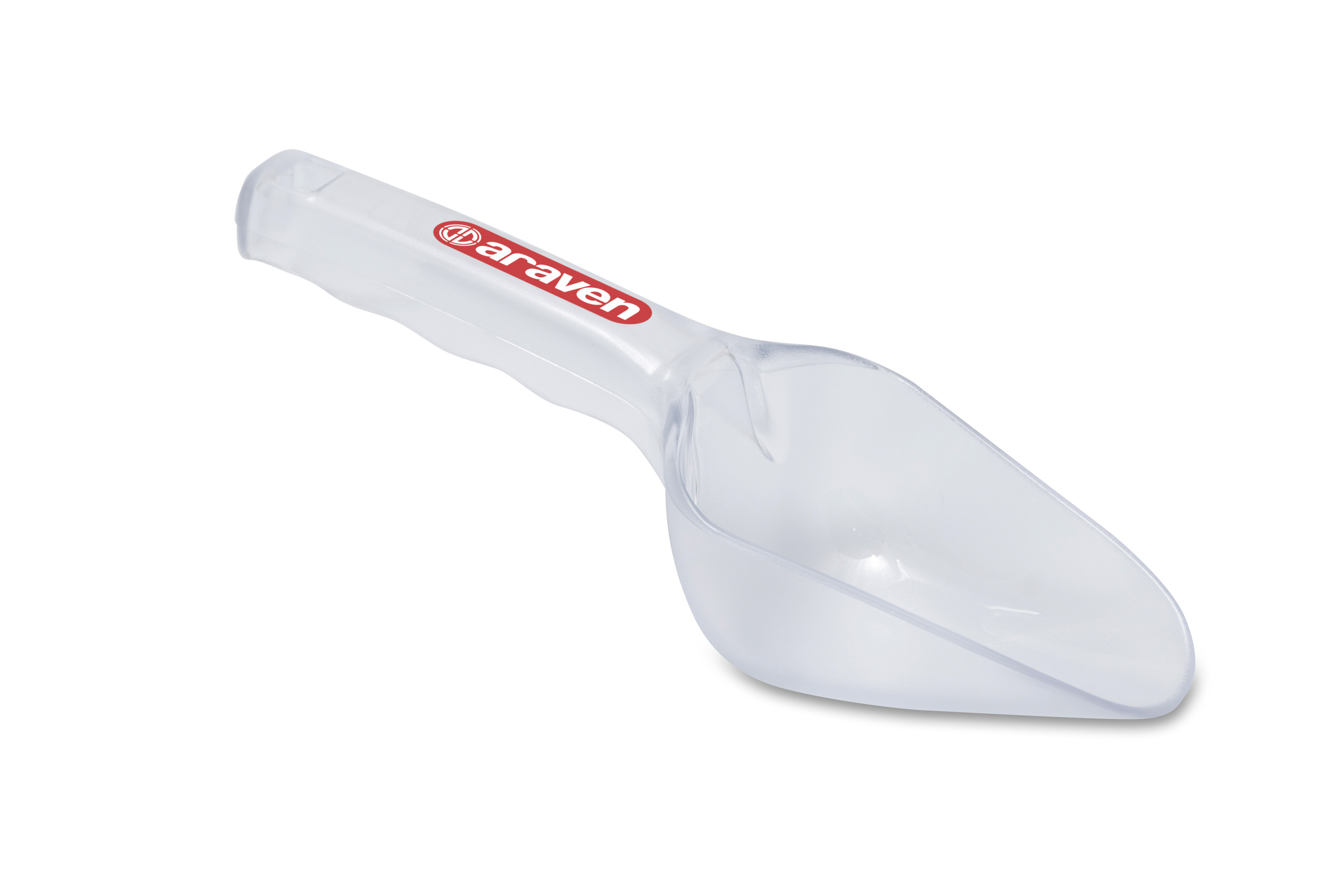 ARAVEN Schaufelmessbecher mit 180ml Fassungsvermögen, durchsichtig