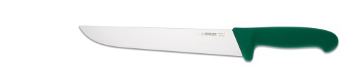 Schlachtmesser, schmale Form 24 cm, grün Giesser - Made in Germany