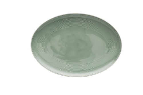 Thomas Platte 34cm Loft by Rosenthal Colour - Moss Green aus Porzellan